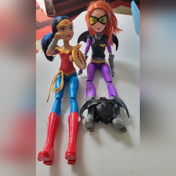 GUC DC Superhero Dolls and Vehicle - Picture 2 of 10